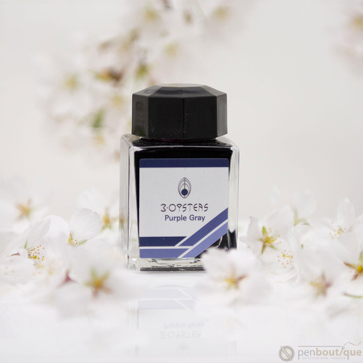 3 Oysters Delicious Purple Gray - 38ml Bottled Ink - Pen Boutique Ltd