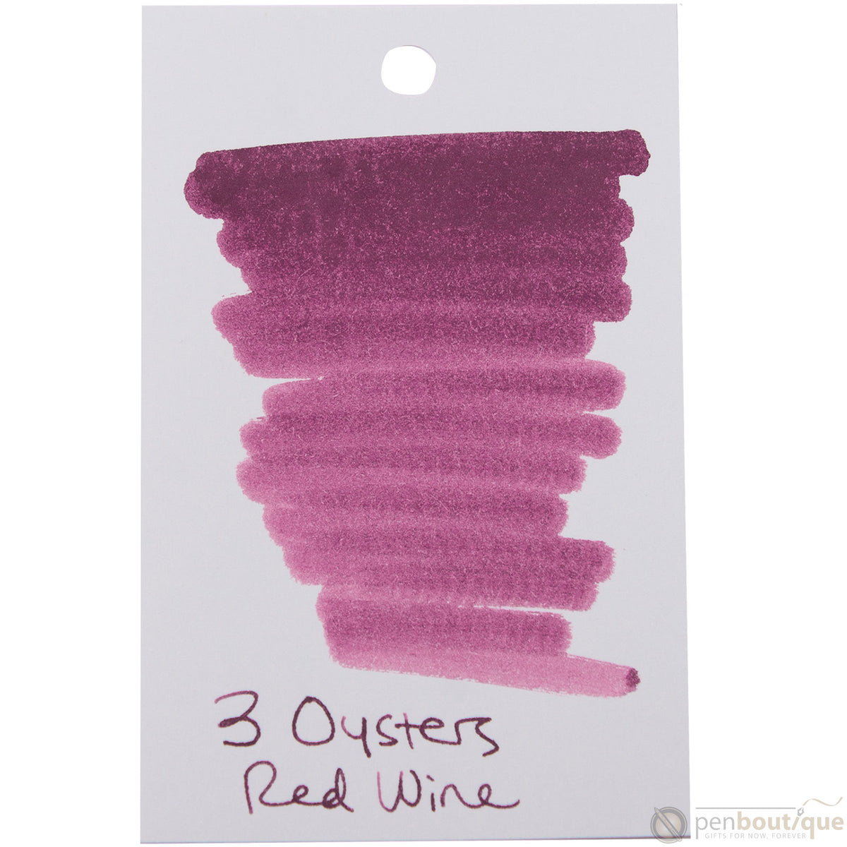 3 Oysters Delicious Red Wine - 38ml Bottled Ink - Pen Boutique Ltd
