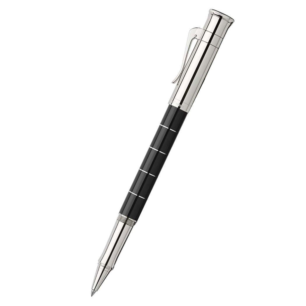 Graf von Faber-Castell Classic Anello Rollerball Pen - Black - Pen Boutique Ltd