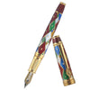 David Oscarson Harlequin Fountain Pen - Ruby Red - Pen Boutique Ltd