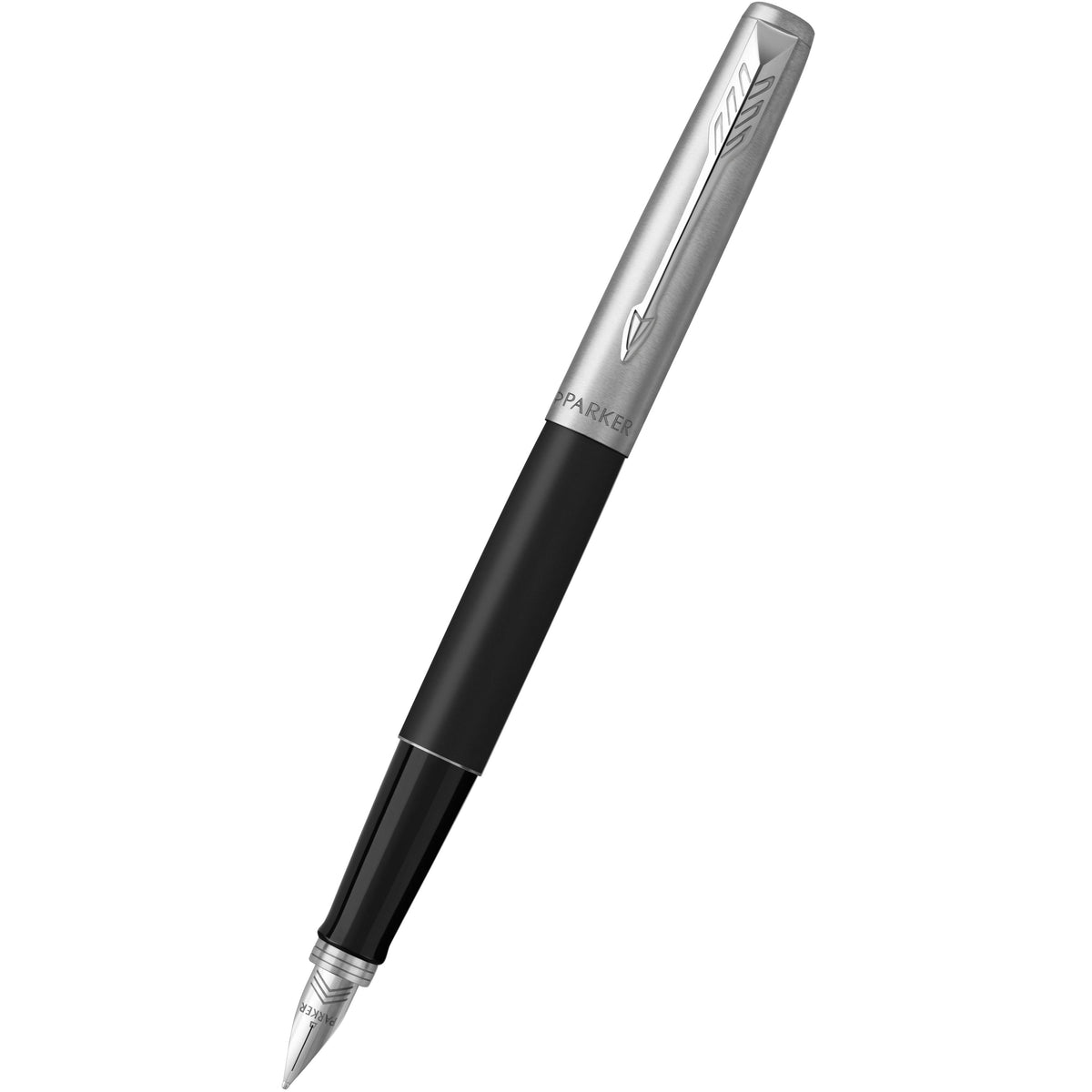 Parker Jotter Fountain Pen - Bond Street Black - Chrome Trim - Pen Boutique Ltd