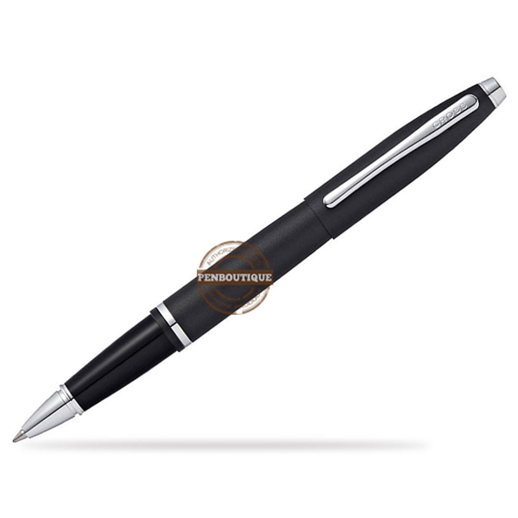 Cross Calais Rollerball Pen - Matte Black - Pen Boutique Ltd