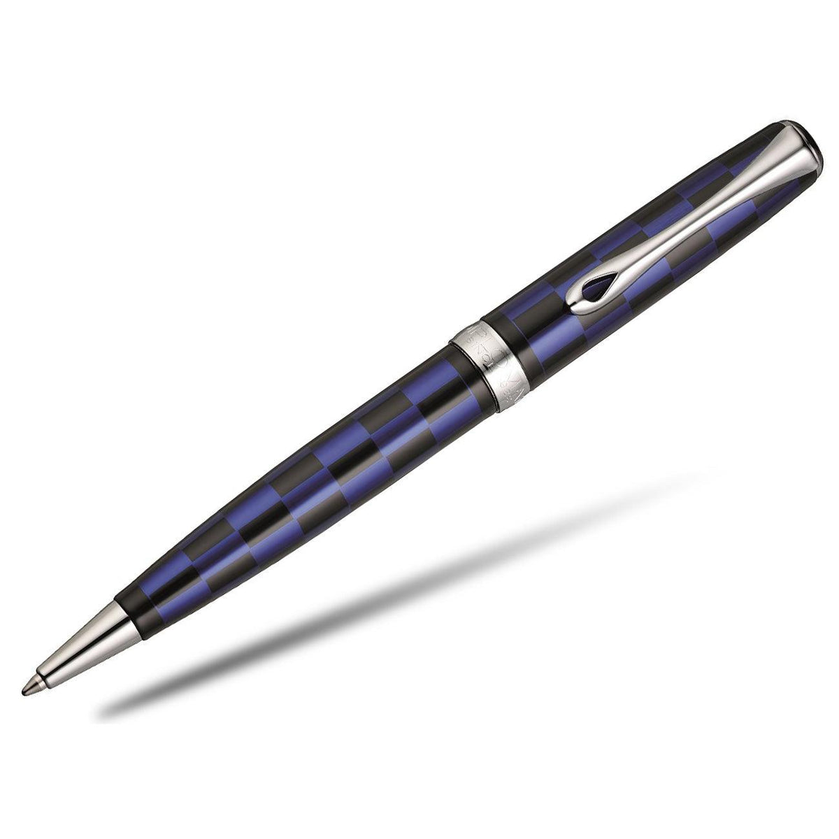 Diplomat Excellence A Roma Ballpoint Pen Black/Blue - Pen Boutique Ltd