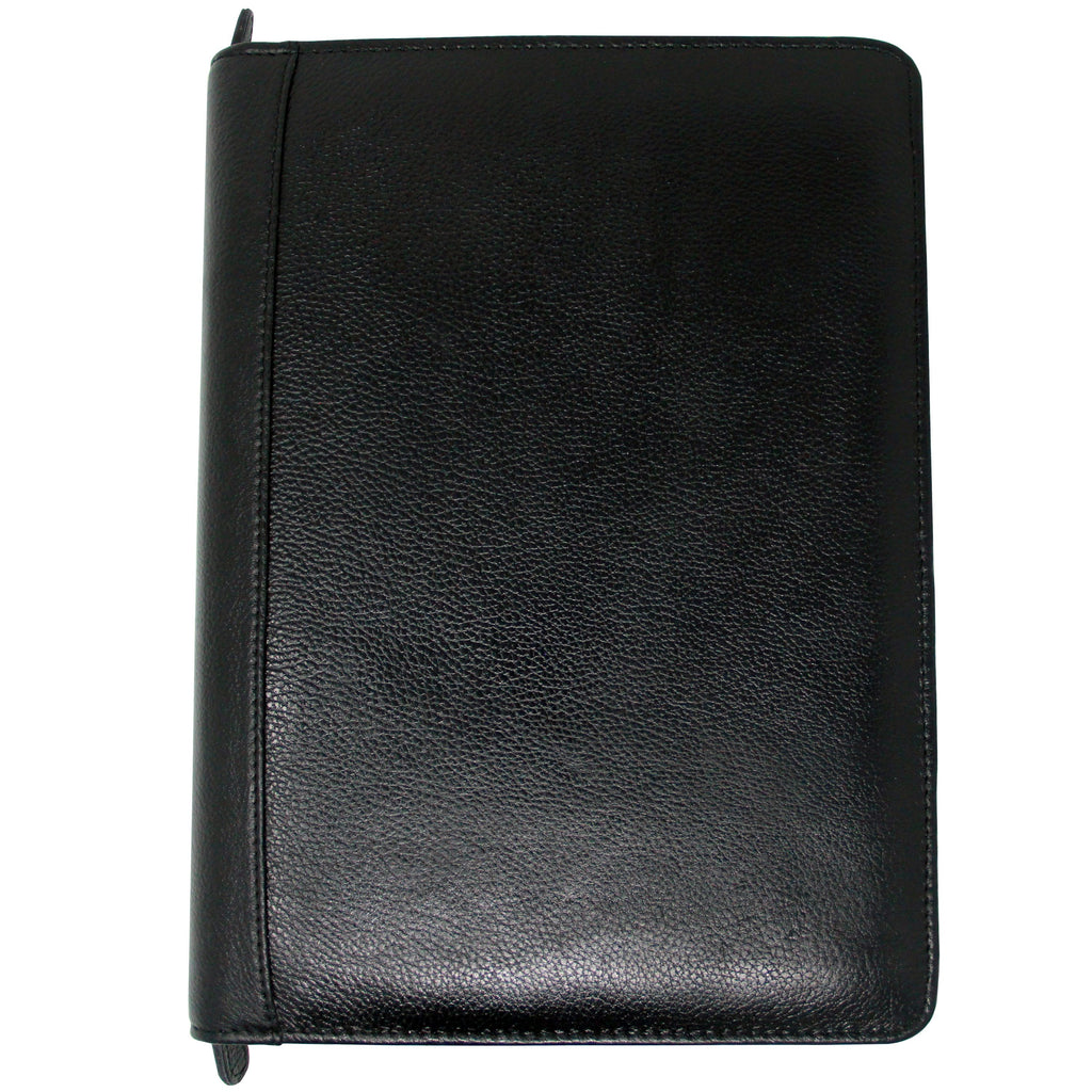 Yak Leather Premium Leather 24 Pen Case - Black - Pen Boutique Ltd