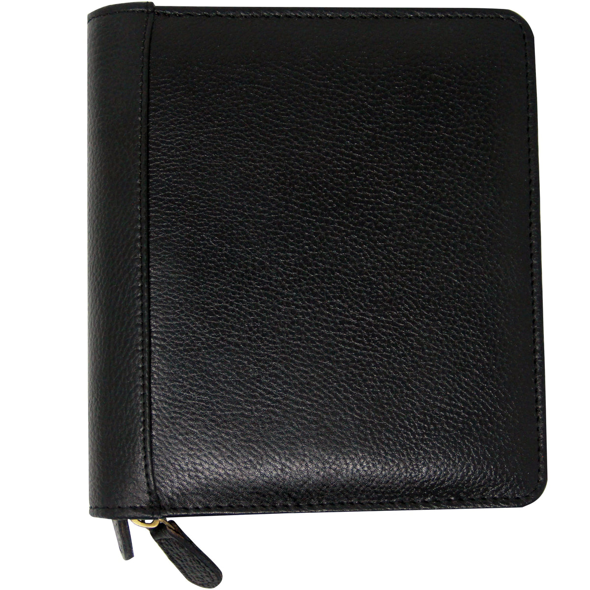Yak Leather Premium Leather 12 Pen Case - Black - Pen Boutique Ltd