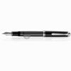 Pelikan Souveran Fountain Pen - M815 Black Metal Stripe (Special Edition) - Pen Boutique Ltd