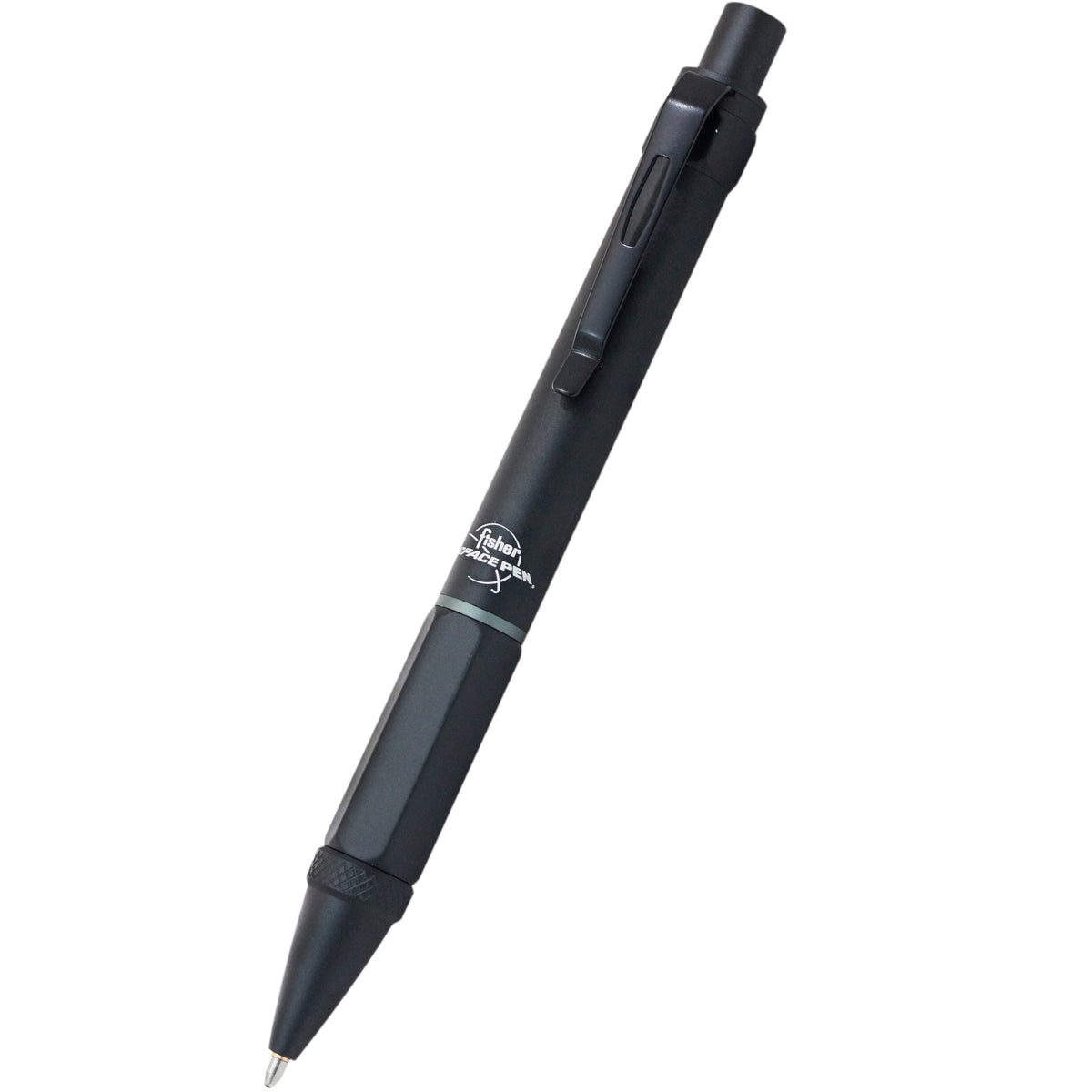 Fisher Space Black Anodized Aluminum Clutch Space Pen - Pen Boutique Ltd