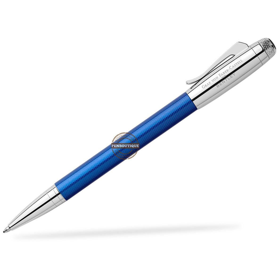 Graf von Faber-Castell Bentley Ballpoint Pen - Sequin Blue - Pen Boutique Ltd