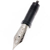 Edison Fountain Pen Steel Polished 6 Nib - Extra Fine - Pen Boutique Ltd