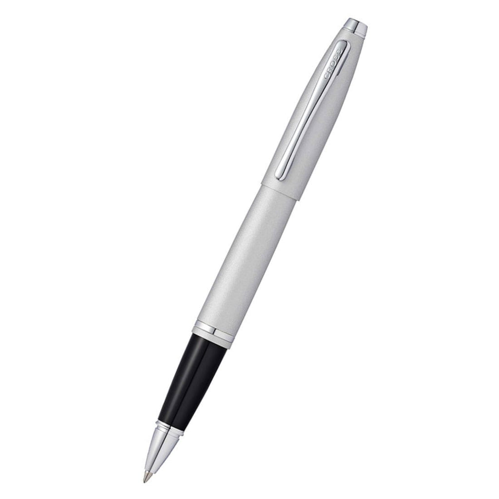 Cross Calais Rollerball Pen - Satin Chrome - Pen Boutique Ltd