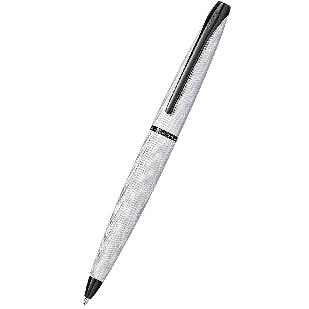 Cross ATX Ballpoint Pen - Brushed Chrome - Pen Boutique Ltd