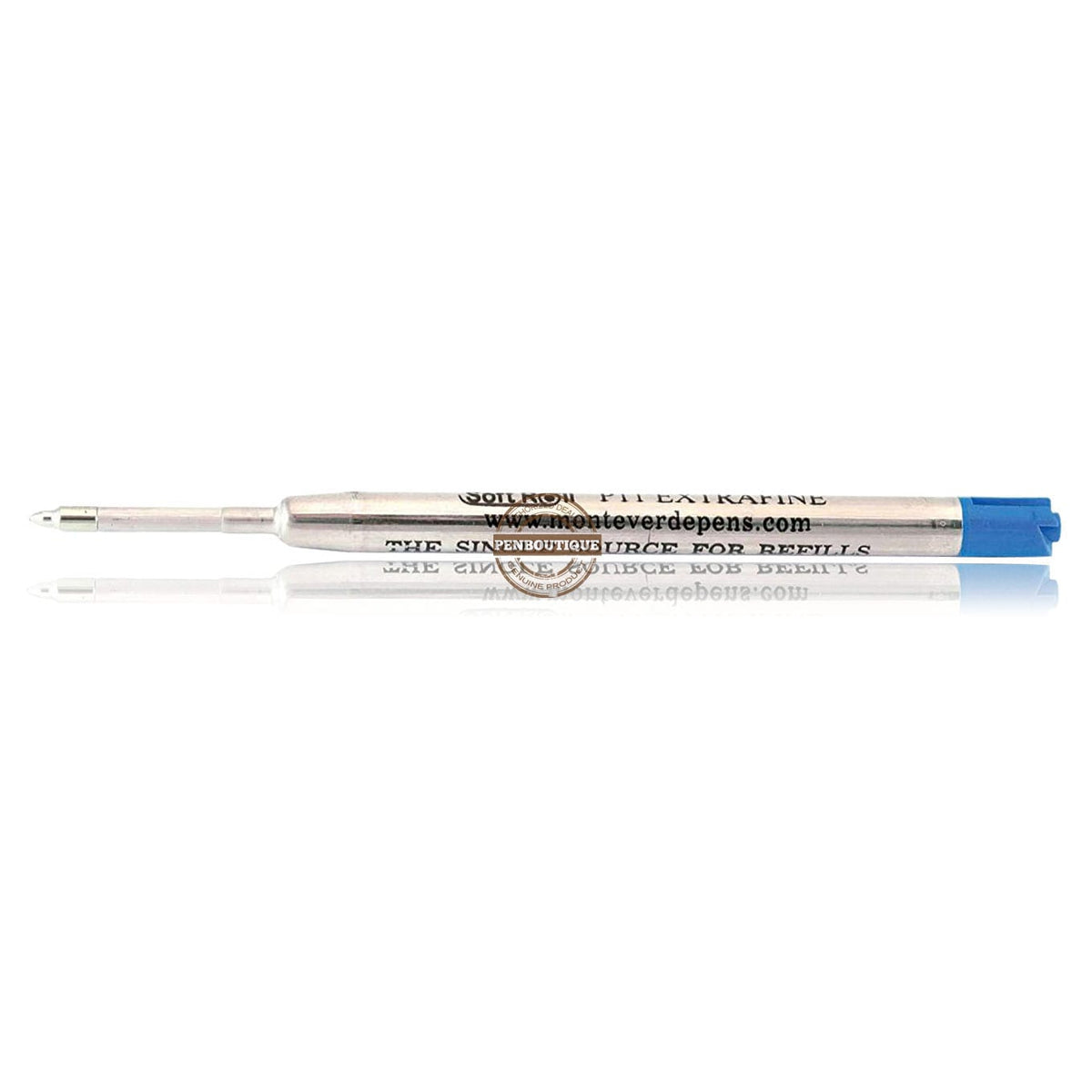 Monteverde Parker Style Soft Roll Ballpoint Refill - Extra Fine - Blue - 2pcs - Pen Boutique Ltd