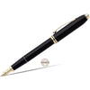 Cross Townsend Fountain Pen - Black Lacquer - Pen Boutique Ltd