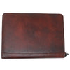 Yak Leather Premium Leather 24 Pen Case - Brown - Pen Boutique Ltd