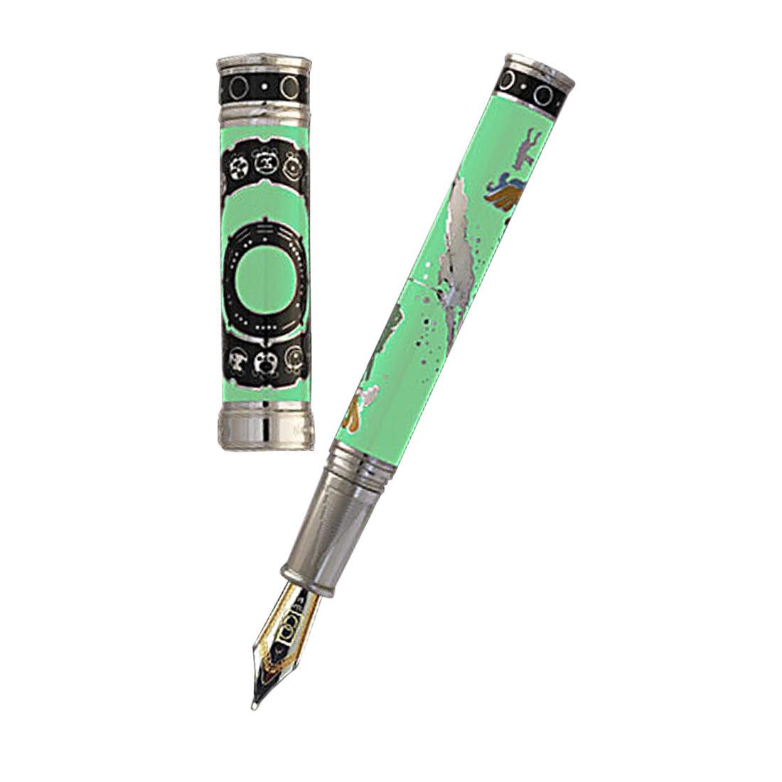 David Oscarson 2012 End of Days Fountain Pen - Pistachio Green - Pen Boutique Ltd