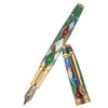 David Oscarson Harlequin Fountain Pen - Emerald Green - Pen Boutique Ltd