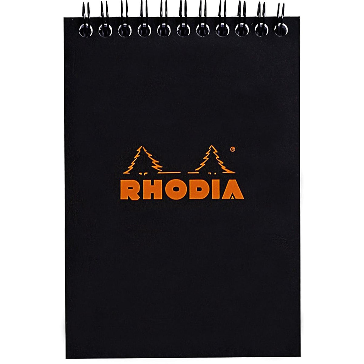 Rhodia A6 Notepad Dot Black Wirebound 4 X 6 - Pen Boutique Ltd