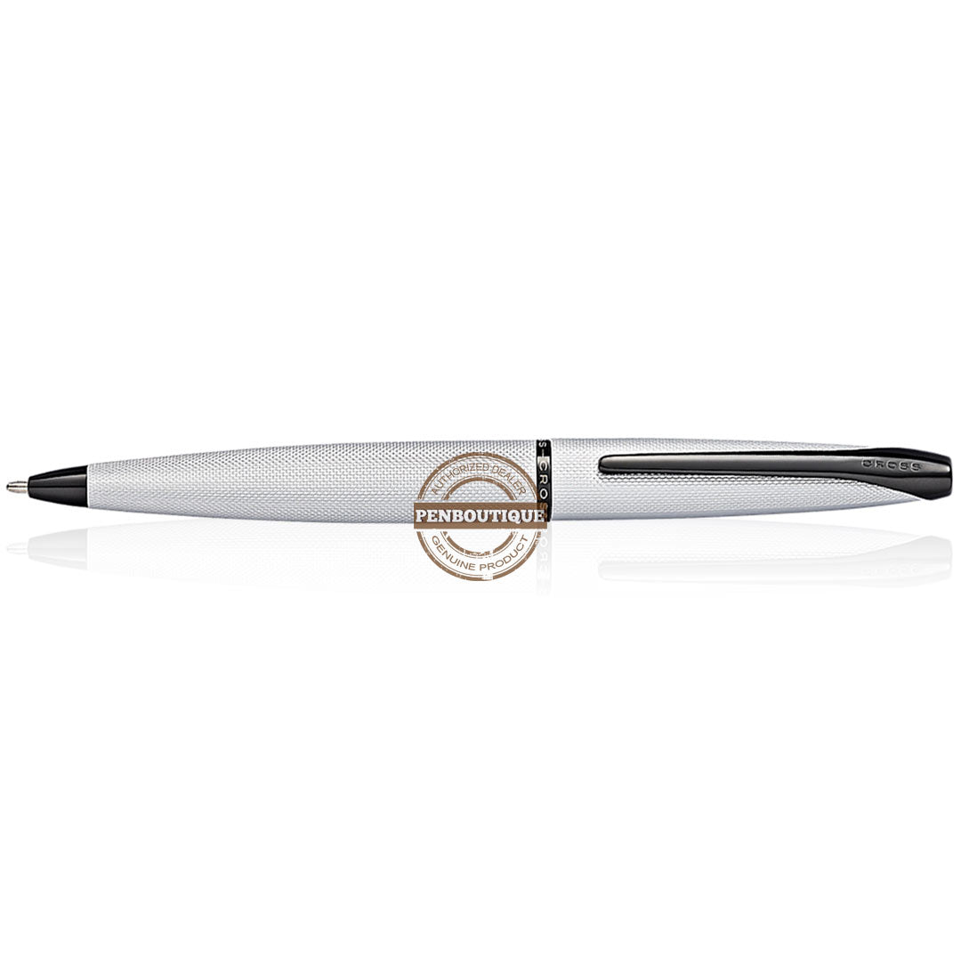 Cross ATX Ballpoint Pen - Brushed Chrome - Pen Boutique Ltd