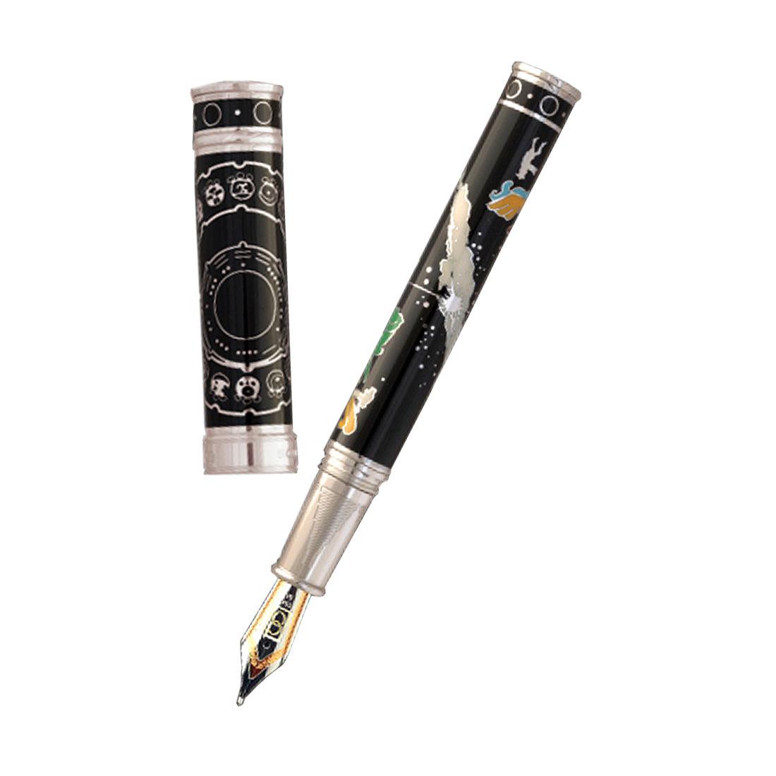 David Oscarson 2012 End of Days Fountain Pen - Opaque Black - Pen Boutique Ltd