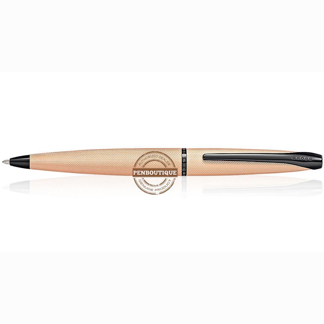 Cross ATX Ballpoint Pen - Brushed Rose Gold - Pen Boutique Ltd