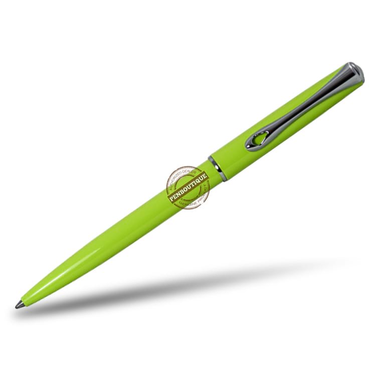 Diplomat Traveller EasyFLOW Ballpoint Pen - Lumi Green - Pen Boutique Ltd