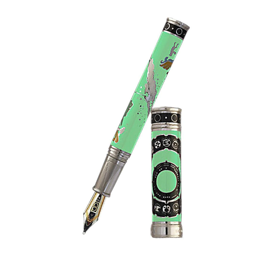 David Oscarson 2012 End of Days Fountain Pen - Pistachio Green - Pen Boutique Ltd