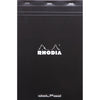 Rhodia Black Stapled 8-1/4x12-1/2 Dot Pads - Pen Boutique Ltd