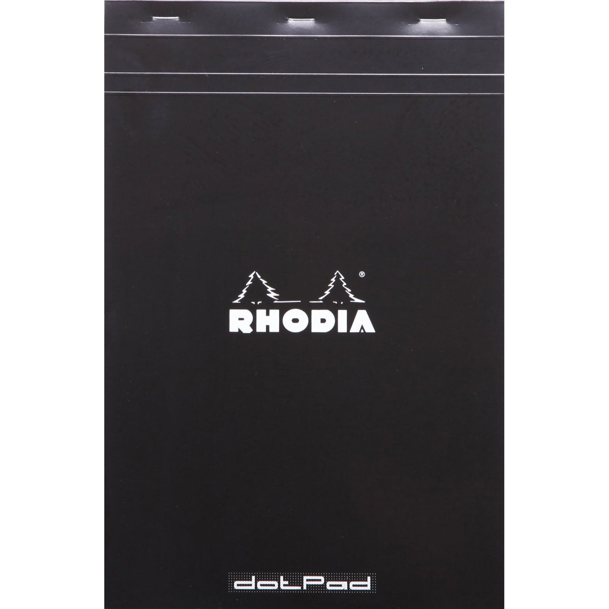 Rhodia Black Stapled 8-1/4x12-1/2 Dot Pads - Pen Boutique Ltd