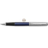 Parker Jotter Fountain Pen - Chrome Trim - Royal Blue - Pen Boutique Ltd