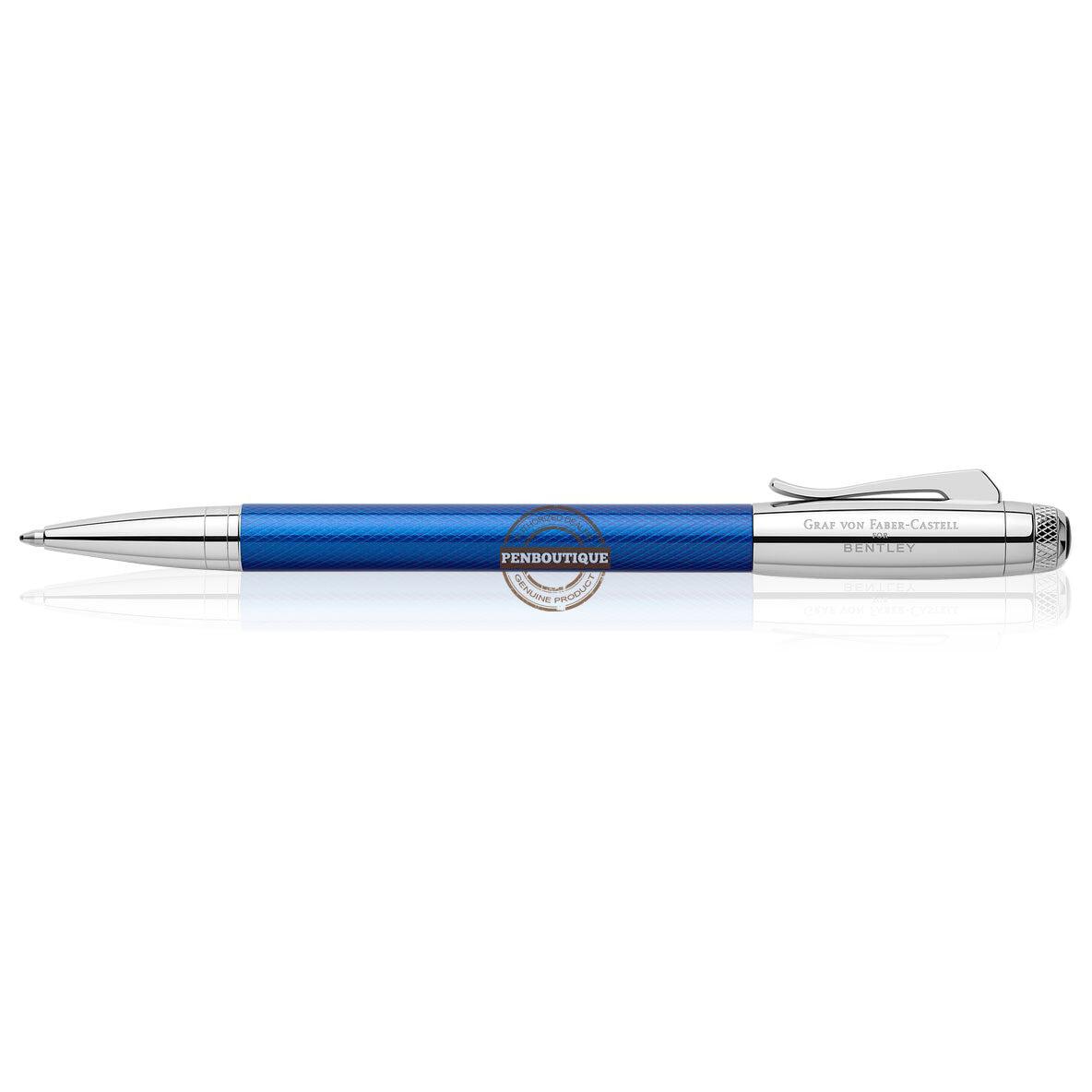 Graf von Faber-Castell Bentley Ballpoint Pen - Sequin Blue - Pen Boutique Ltd