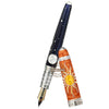 David Oscarson Celestial Fountain Pen - Limited Edition - Blazing Saffron Golden Yellow - Pen Boutique Ltd