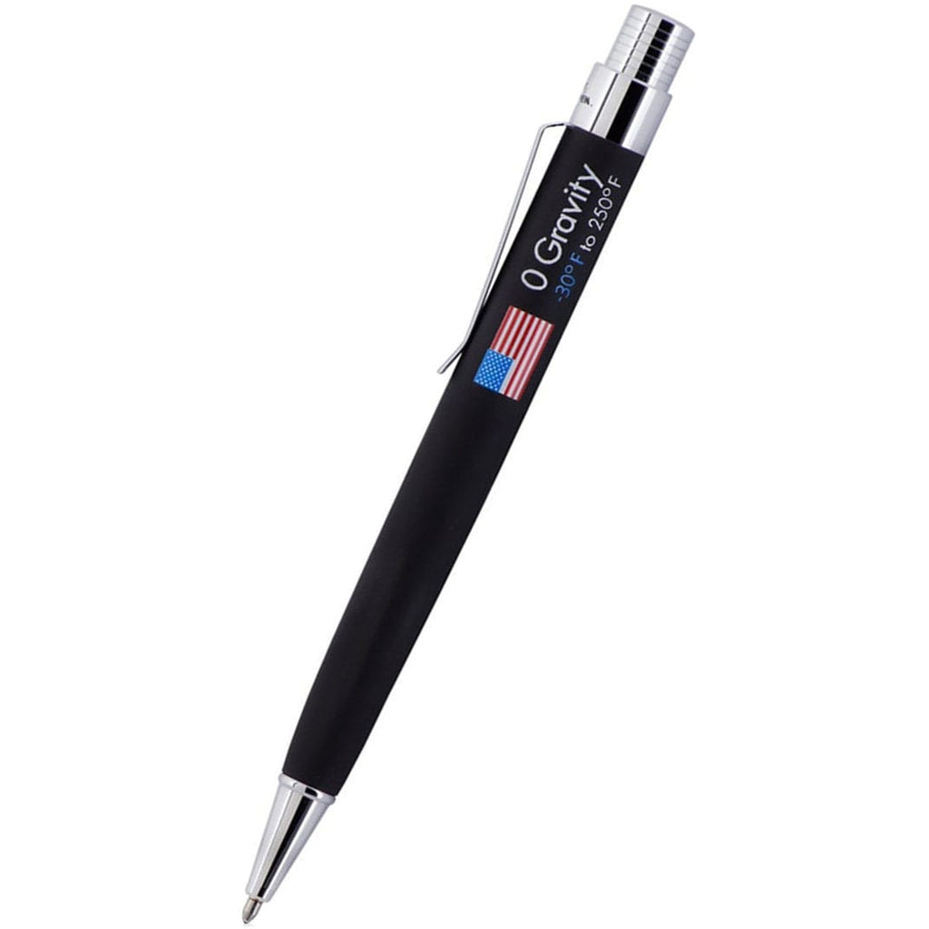 Fisher Space Black Rubber Finish Zero Gravity Ballpoint Pen - Pen Boutique Ltd