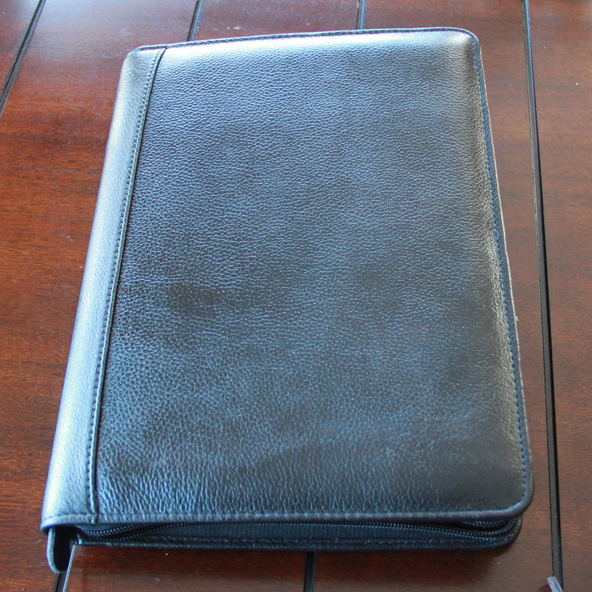 Yak Leather Premium Leather 24 Pen Case - Black - Pen Boutique Ltd
