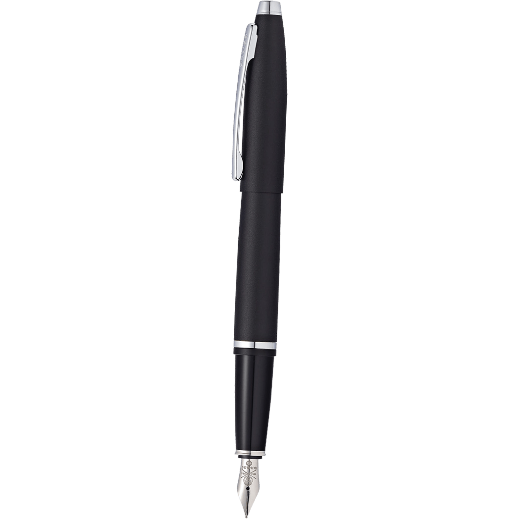 Cross Calais Fountain Pen - Matte Black - Medium - Pen Boutique Ltd