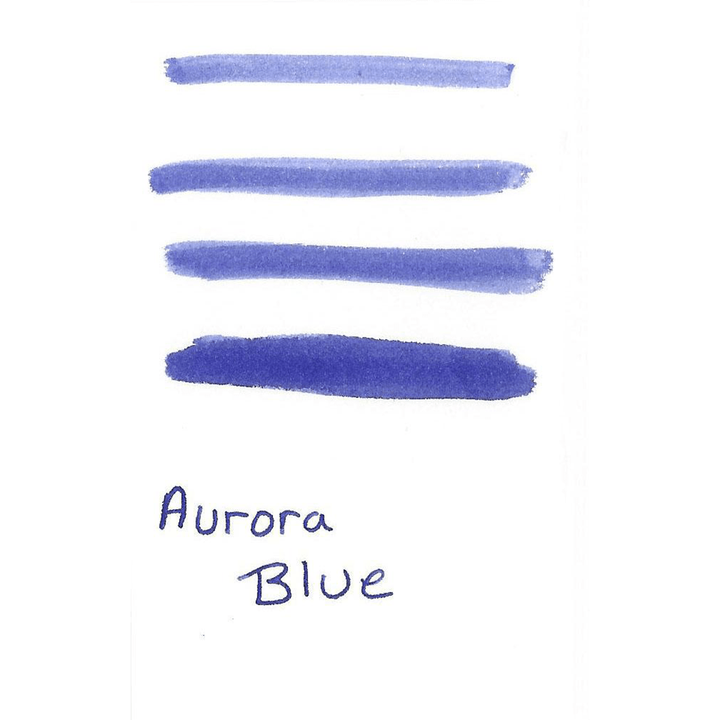 Aurora Blue/Black - 45ml Bottled Ink - Pen Boutique Ltd