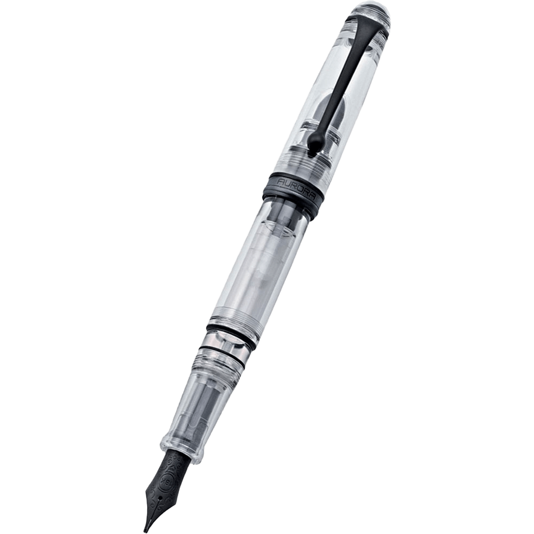 Aurora Ottantotto Black Demonstrator Limited Edition 888 Fountain Pen - Pen Boutique Ltd