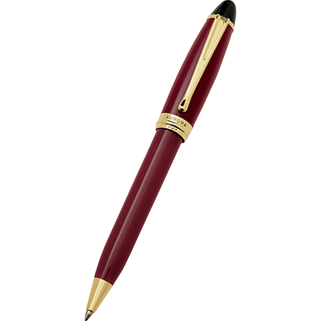Aurora Ipsilon Ballpoint Pen - Bordeaux - Pen Boutique Ltd