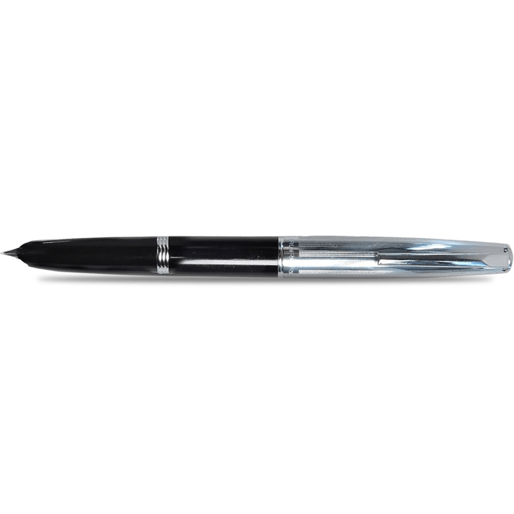 Aurora Duo Cart Fountain Pen - Black - Medium - Pen Boutique Ltd