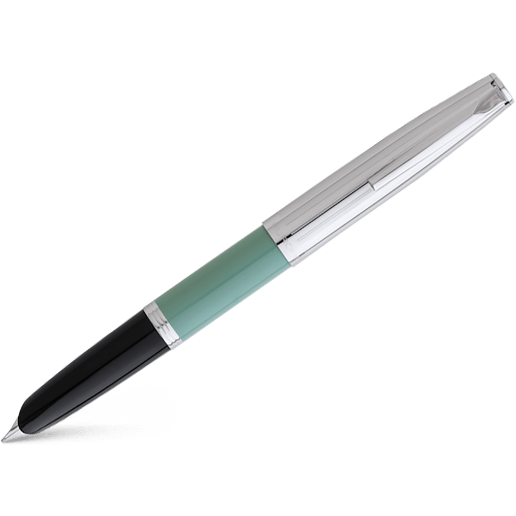 Aurora Duo Cart Fountain Pen - Light Green - Medium - Pen Boutique Ltd