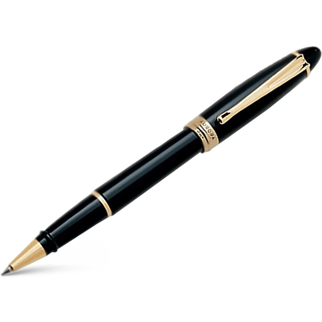 Aurora Ipsilon Rollerball Pen - Black - Pen Boutique Ltd