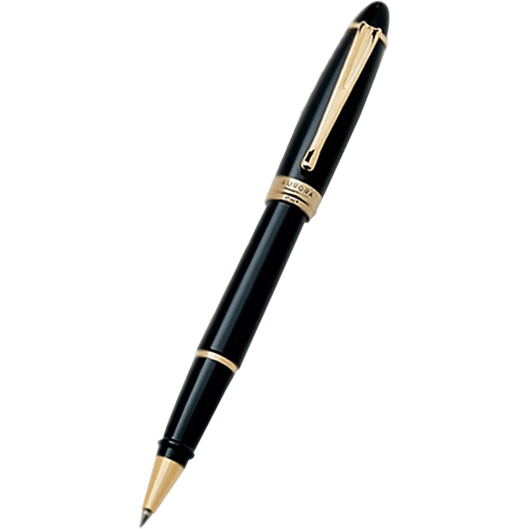 Aurora Ipsilon Rollerball Pen - Black - Pen Boutique Ltd