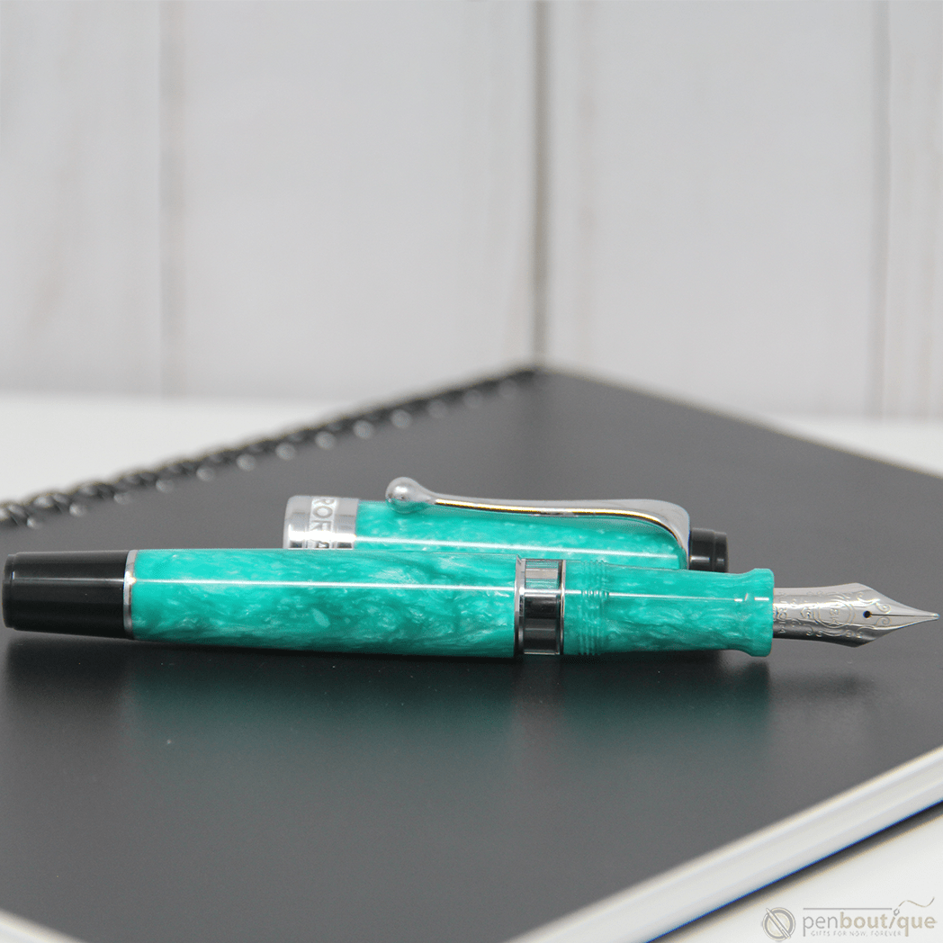 Aurora Optima Fountain Pen - Limited Edition - Giada (US Exclusive) - Pen Boutique Ltd