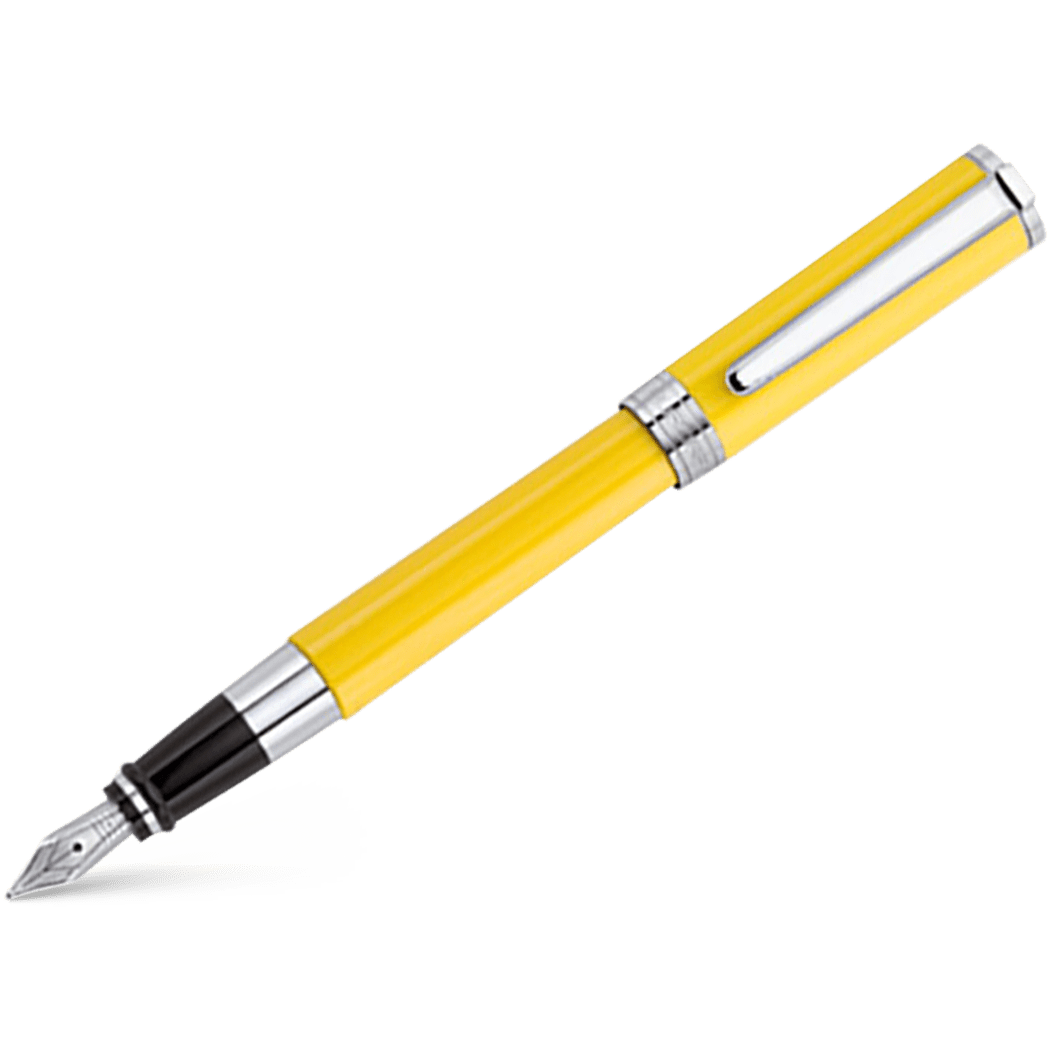 Aurora TU Fountain Pen - Yellow - Extra Fine - Pen Boutique Ltd