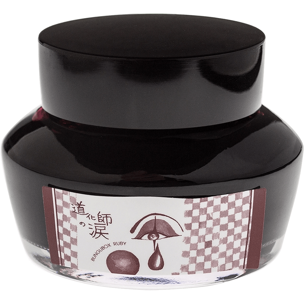 Bungubox Ink Bottle - Clown Teardrop Ruby - 50ml - Pen Boutique Ltd