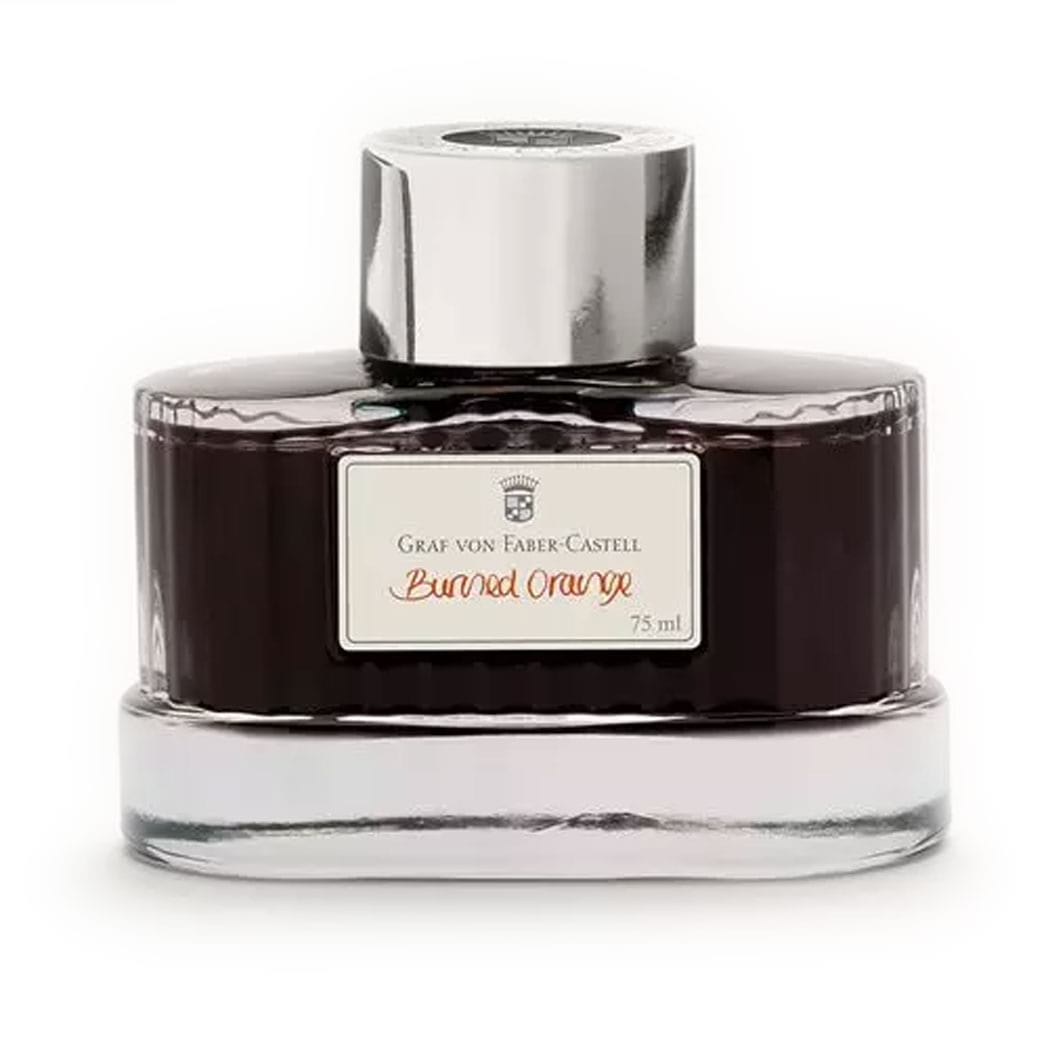 Graf Von Faber-Castell Burned Orange Ink Bottle 75 ml - Pen Boutique Ltd