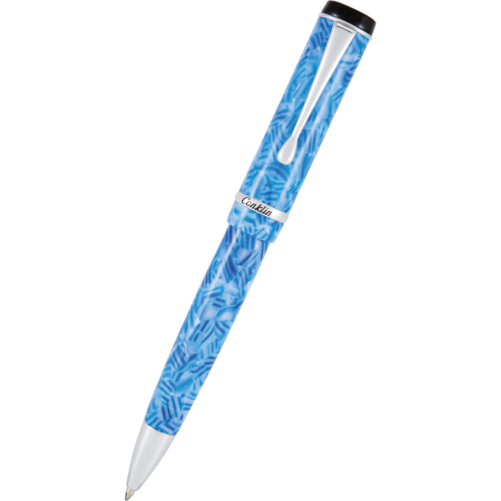 Conklin Duragraph Ballpoint Pen - Ice Blue - Pen Boutique Ltd