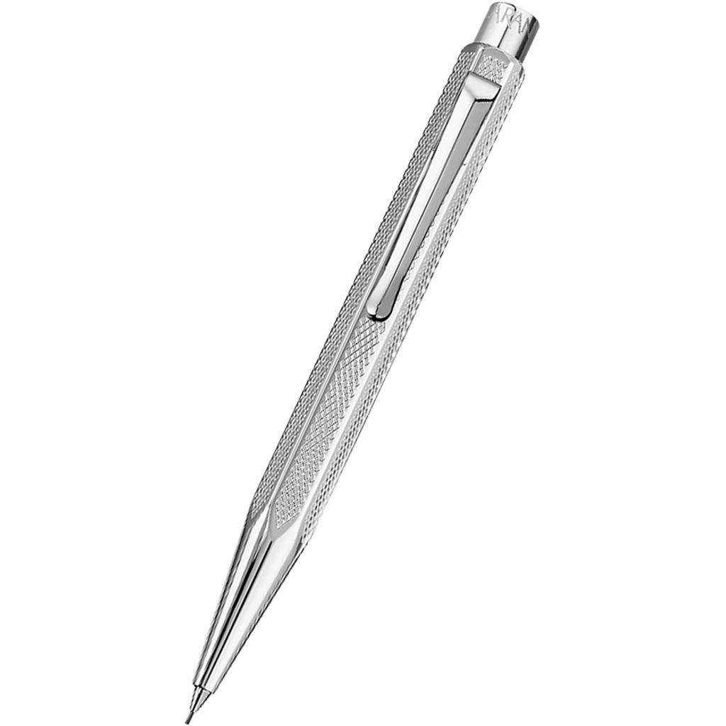 Caran d'Ache Ecridor XS Retro Mechanical Pencil - Silver - 0.5mm - Pen Boutique Ltd