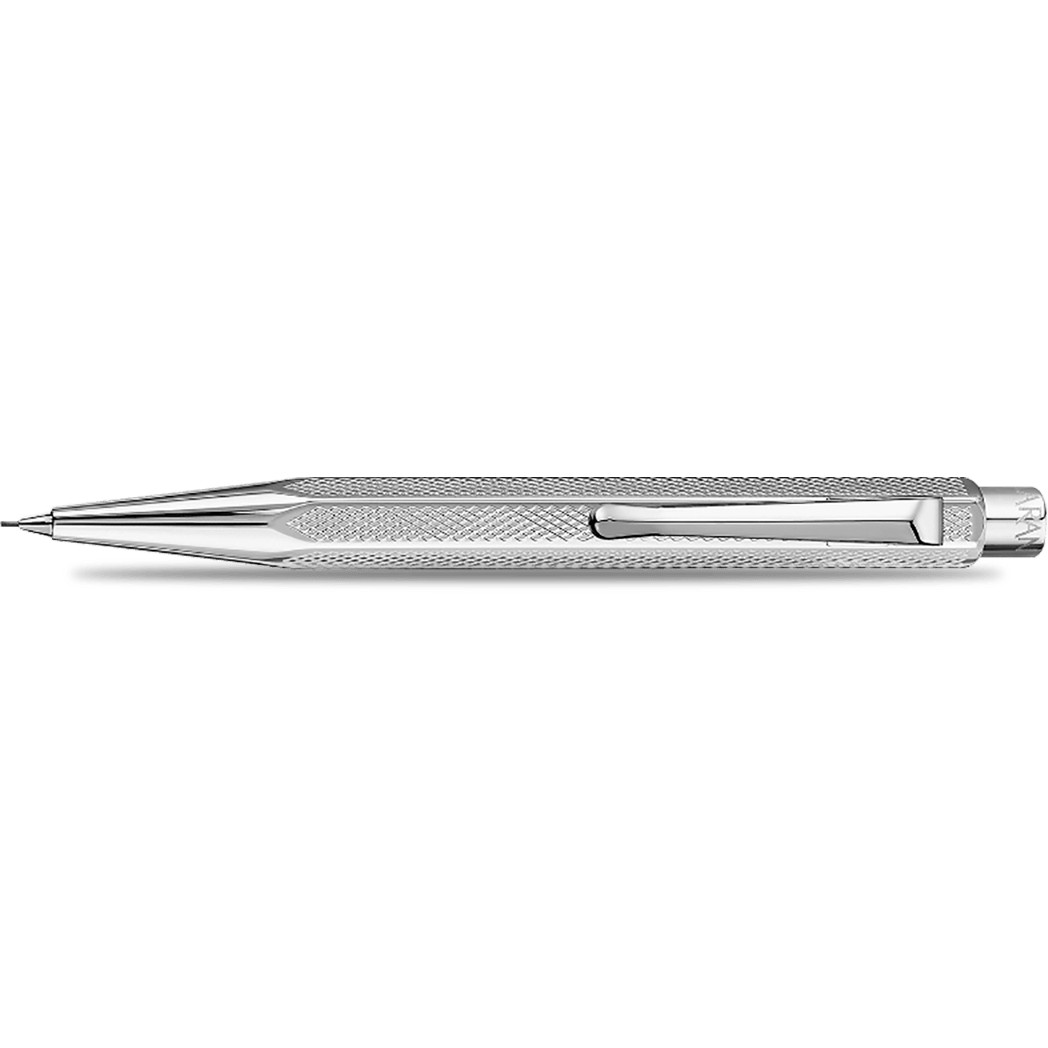 Caran d'Ache Ecridor XS Retro Mechanical Pencil - Silver - 0.5mm - Pen Boutique Ltd