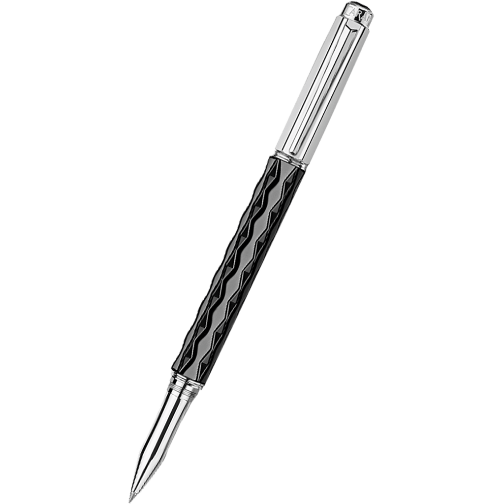 Caran d Ache Varius Rollerball Pen - Ceramic Black - Pen Boutique Ltd