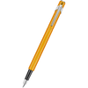 Caran d'Ache 849 Metal Fountain Pen - Fluorescent Orange - Medium - Pen Boutique Ltd